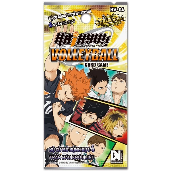 HV-04 Gói Bộ cờ bóng chuyền Haikyu!! Bộ cờ mở rộng đợt 4 -Trận đấu khốc liệt