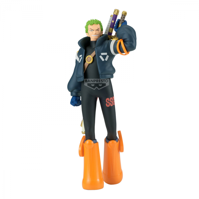 Banpresto The Shukko Cranenking Figure - Zoro Egghead Island Ver. 