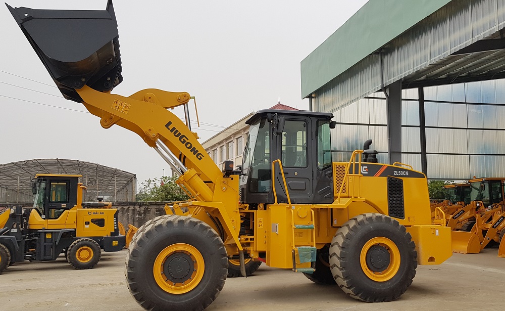 Xúc lật Liugong CLG855H gầu 3.3m3 - 3.7m3 phiên bản cao cấp Hải Âu