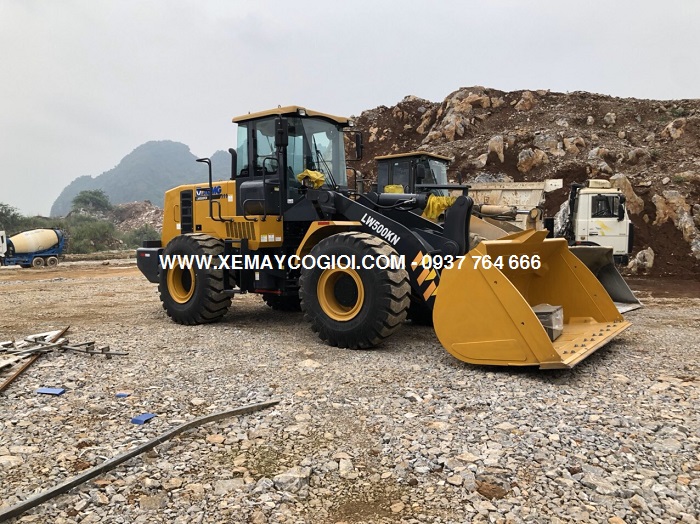 máy xúc lật xcmg lw500kn gầu 3.5 m3