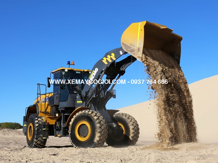 mua bán máy xúc lật ở điện biên và lai châu