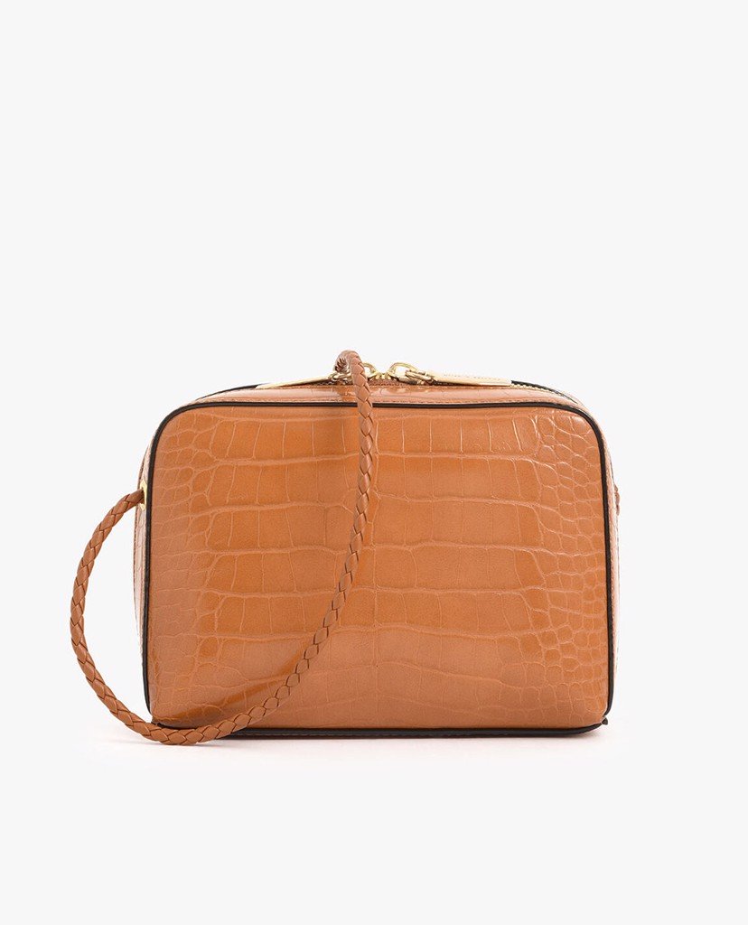 Túi đeo chéo Croc Effect Mini Rectangular Crossbody