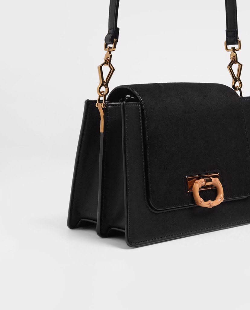 Túi đeo chéo Raffia Floral