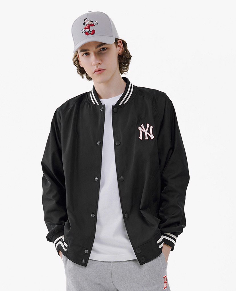 Áo khoác bóng chày chuột Mickey MLB x Disney