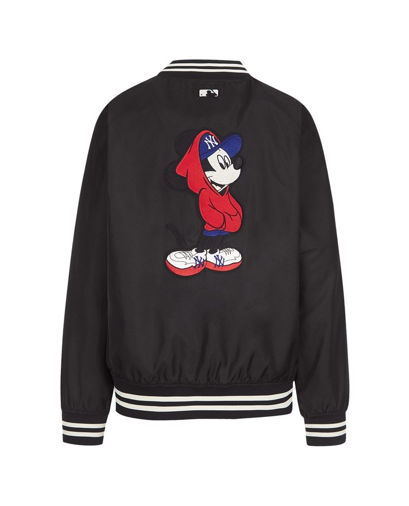 Áo khoác bóng chày chuột Mickey MLB x Disney