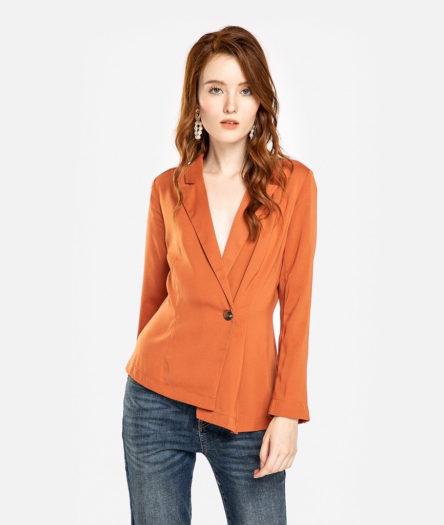 Áo croptop nữ phom ôm Double Seam