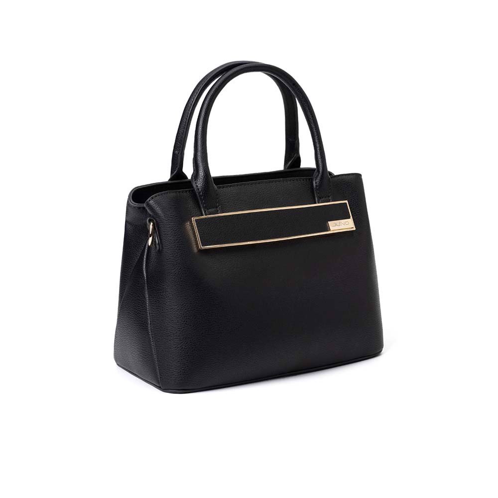 Túi xách trung satchel khóa trang trí to bản