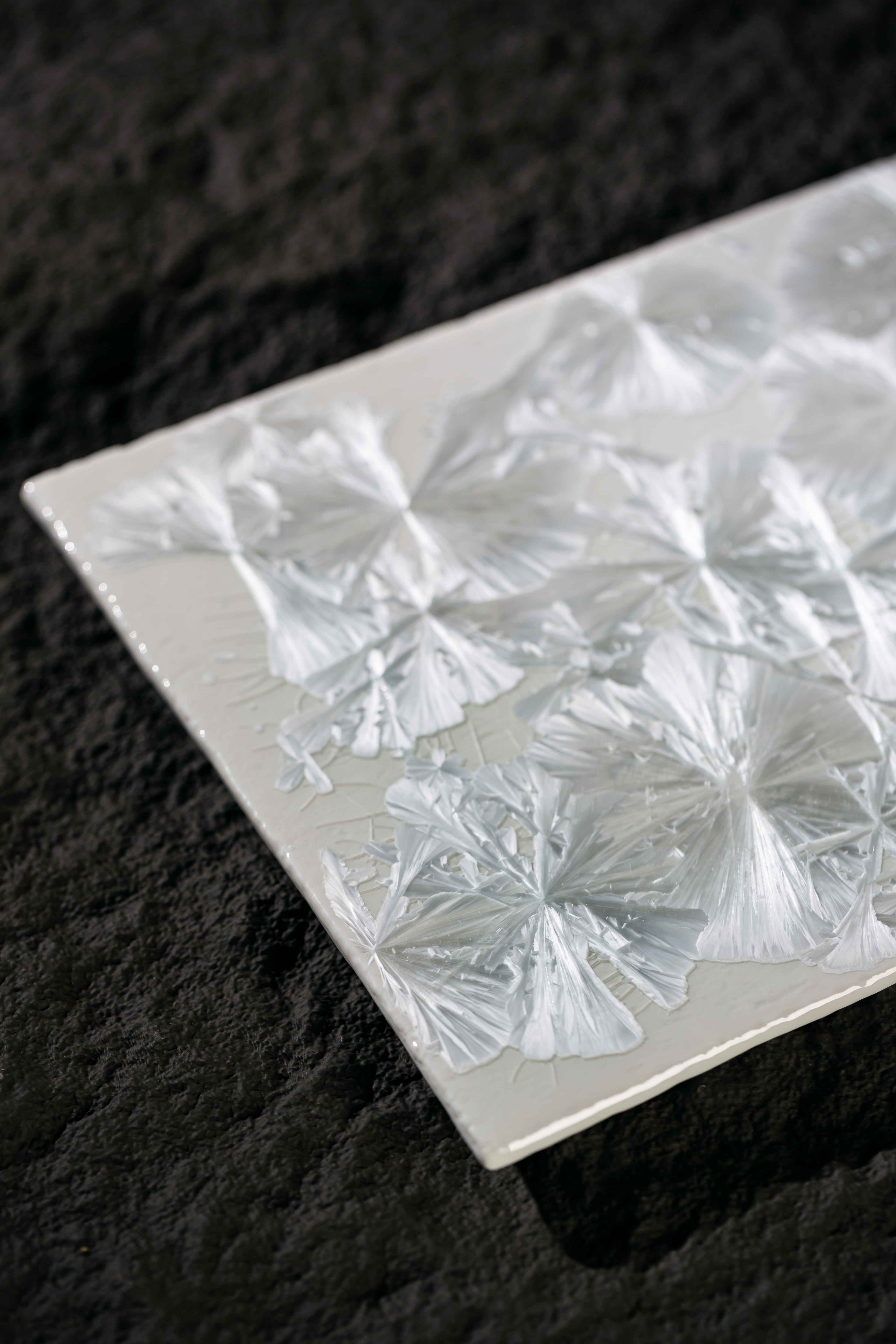 Bộ bát đĩa cao cấp phong cách Nhật Bản màu trắng hoa văn chìm độc đáo