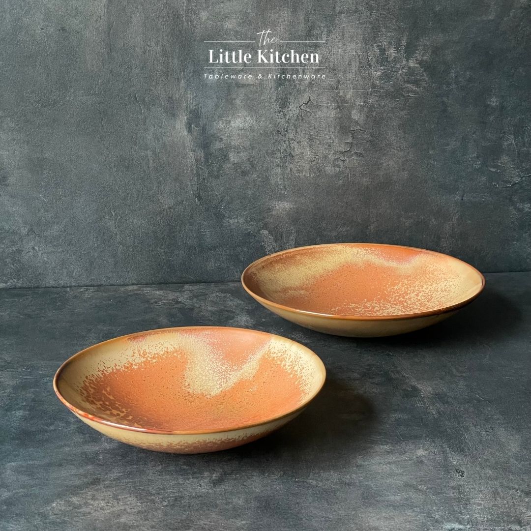 Bộ đĩa cao cấp đốm màu nâu