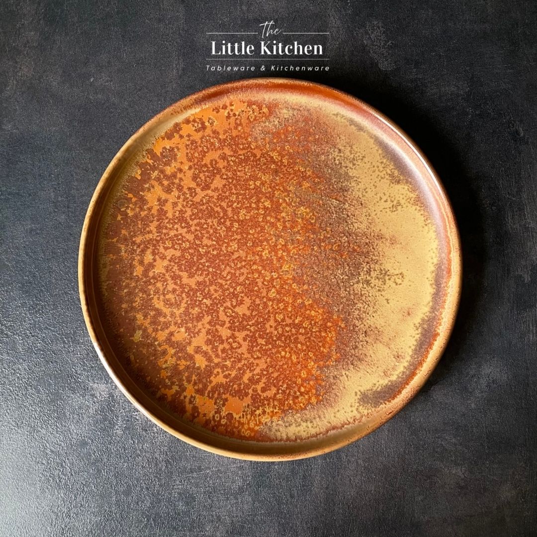 Bộ đĩa cao cấp đốm màu nâu