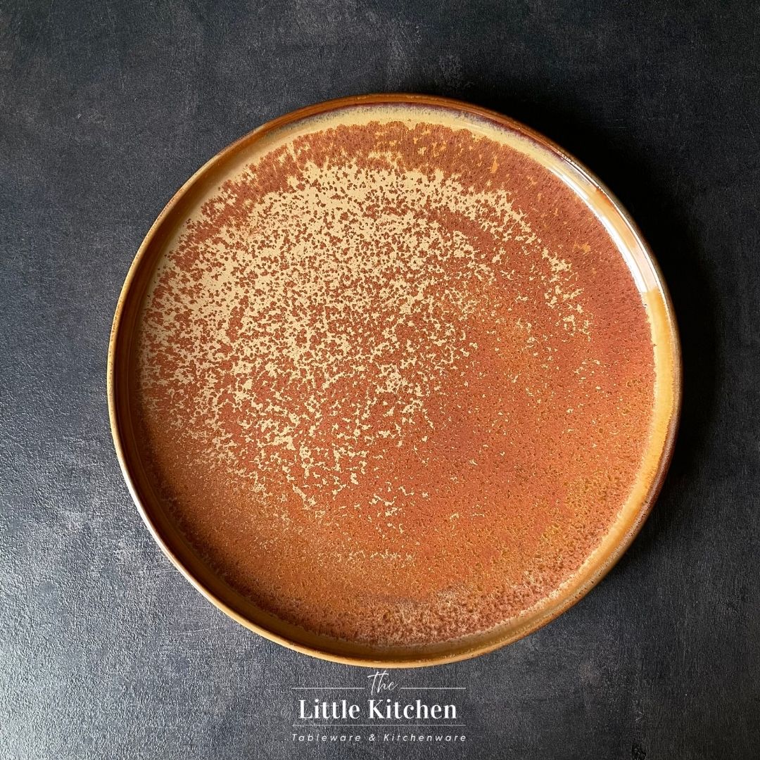 Bộ đĩa cao cấp đốm màu nâu