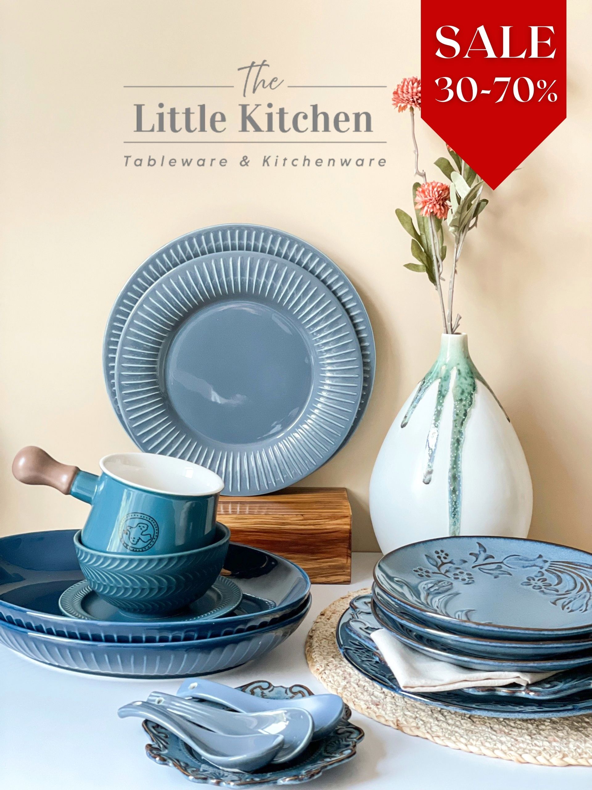 Sale bộ bát đĩa viền lá