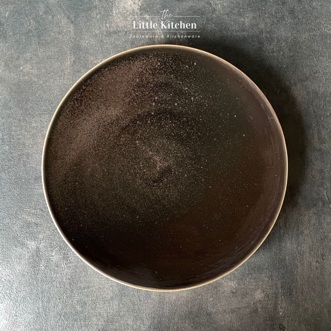 Bộ đĩa cao cấp bóng đốm màu đen