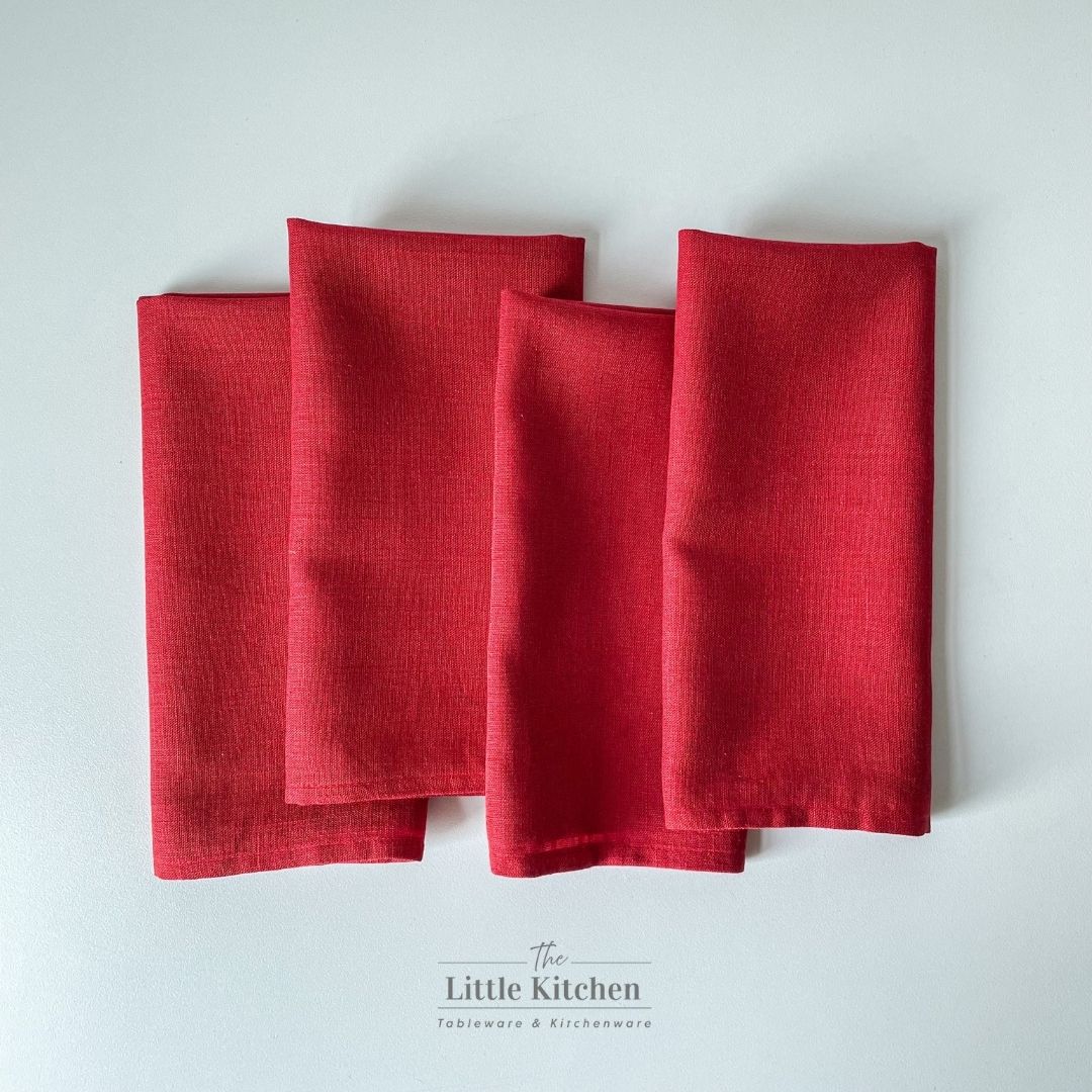 Set tiệc đỏ vàng