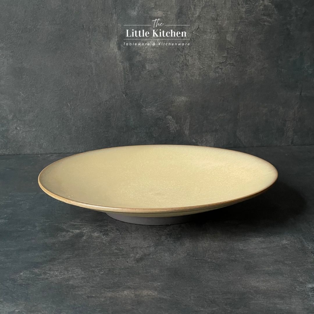 Bộ đĩa cao cấp hỏa biến màu be