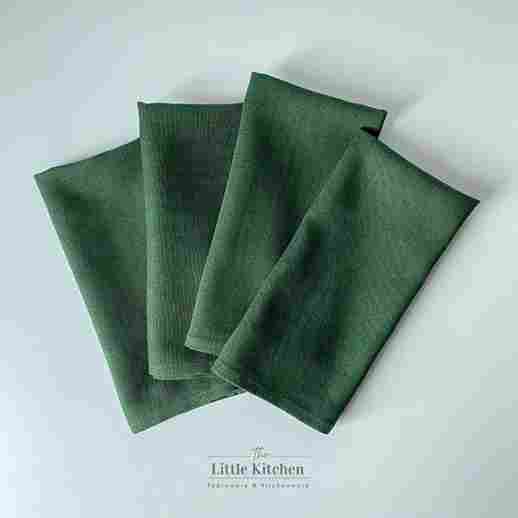 Set tiệc Giáng Sinh xanh