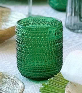 Set tiệc xanh lá hoa chuông lục