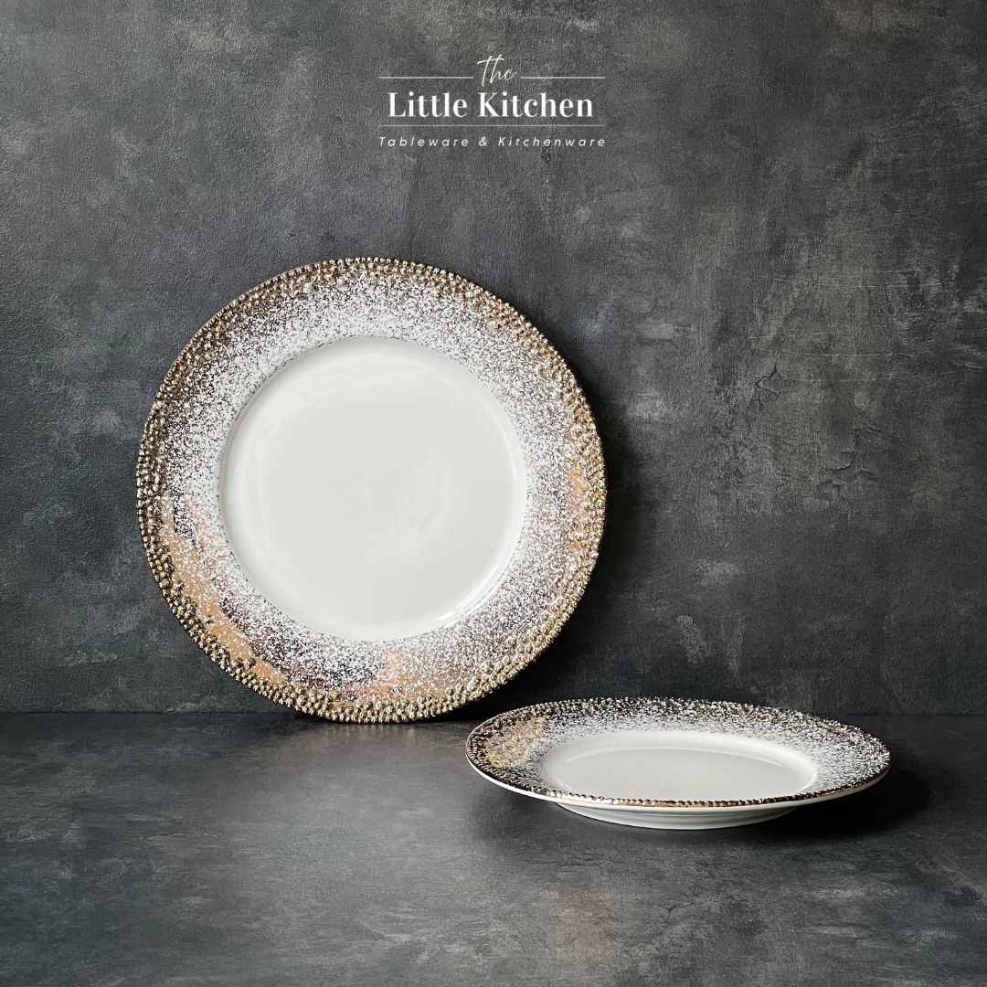 Set tiệc thu viền hạt tròn