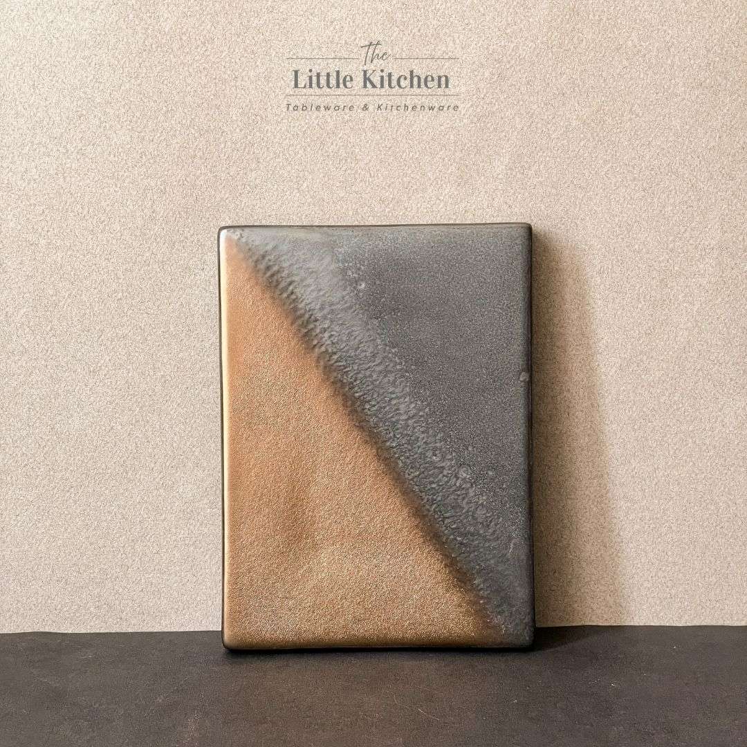 Bộ bát đĩa gia đình cao cấp màu đen đồng men lì