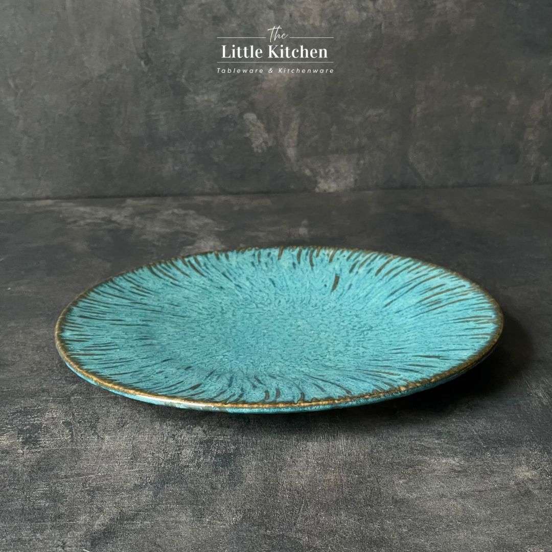 Bộ bát đĩa cao cấp tia sọc màu lục