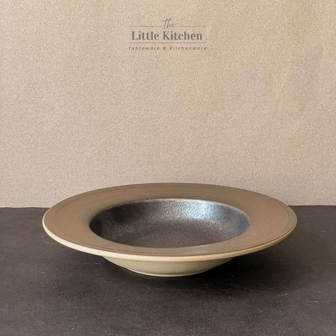 Bộ bát đĩa gia đình cao cấp màu đen đồng men lì