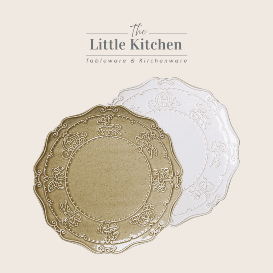 Set tiệc vintage khăn voan nâu