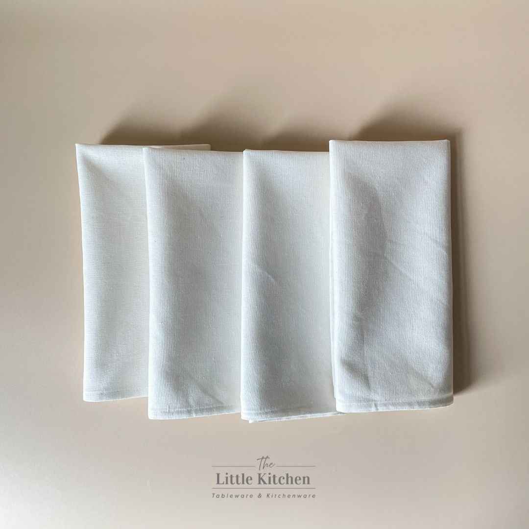 Set tiệc rustic đen trắng vải bố