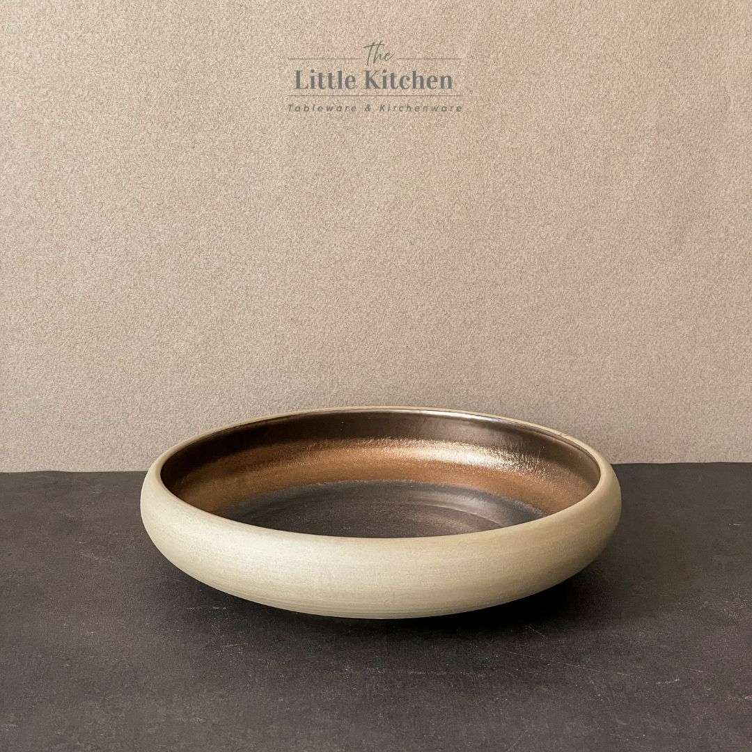 Bộ bát đĩa gia đình cao cấp màu đen đồng men lì