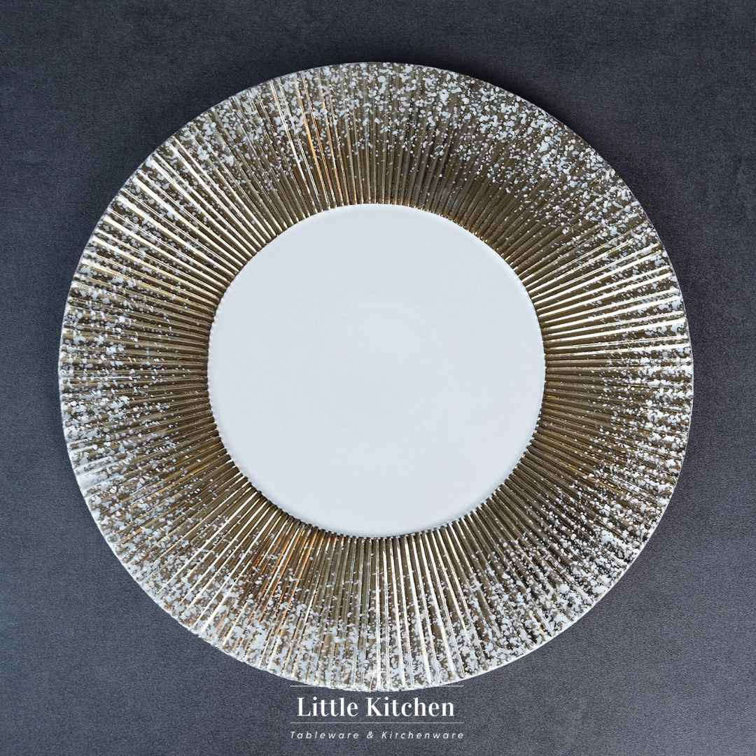 Set tiệc Âu tone vàng bạc