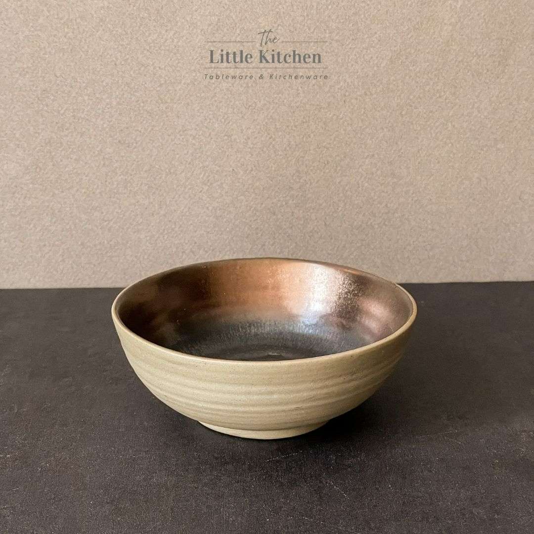 Bộ bát đĩa gia đình cao cấp màu đen đồng men lì