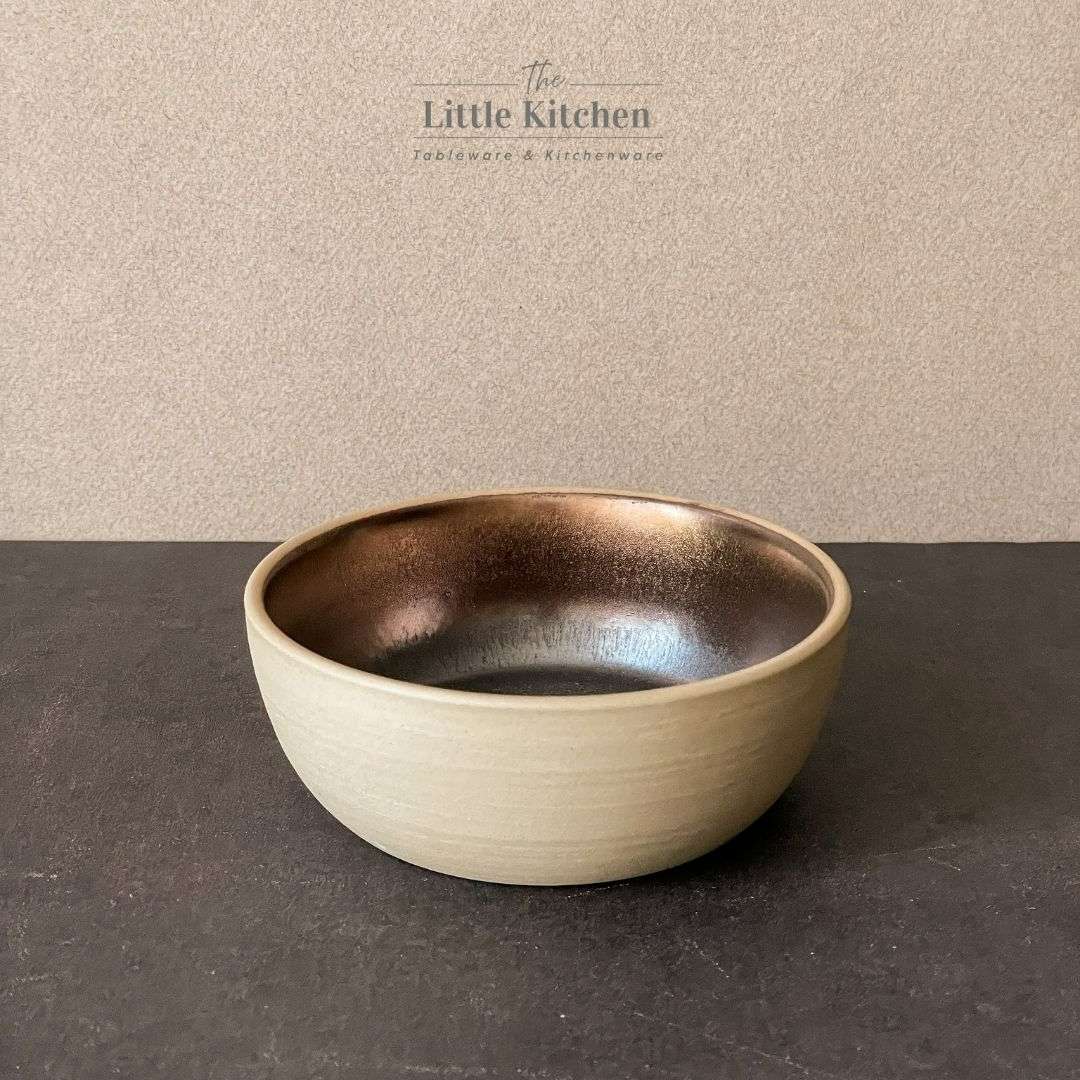 Bộ bát đĩa gia đình cao cấp màu đen đồng men lì