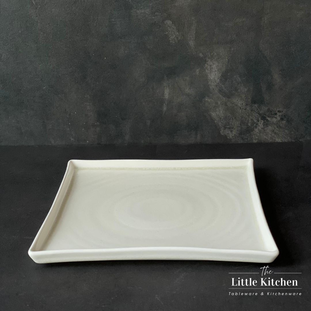 Bộ bát đĩa cao cấp họa tiết xoáy màu be men lì