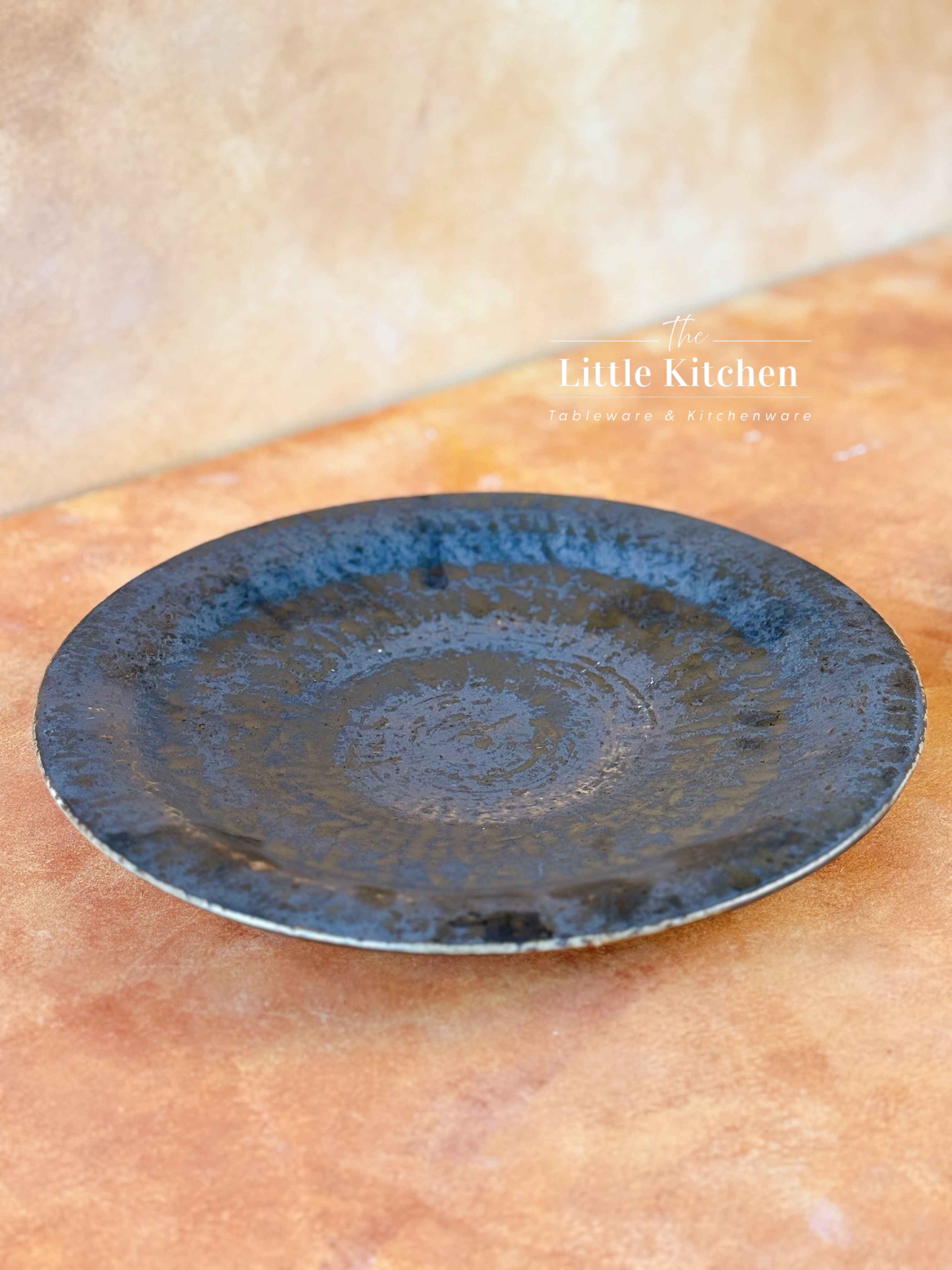 Bộ bát đĩa cao cấp phong cách Nhật Bản màu nâu hỏa biến