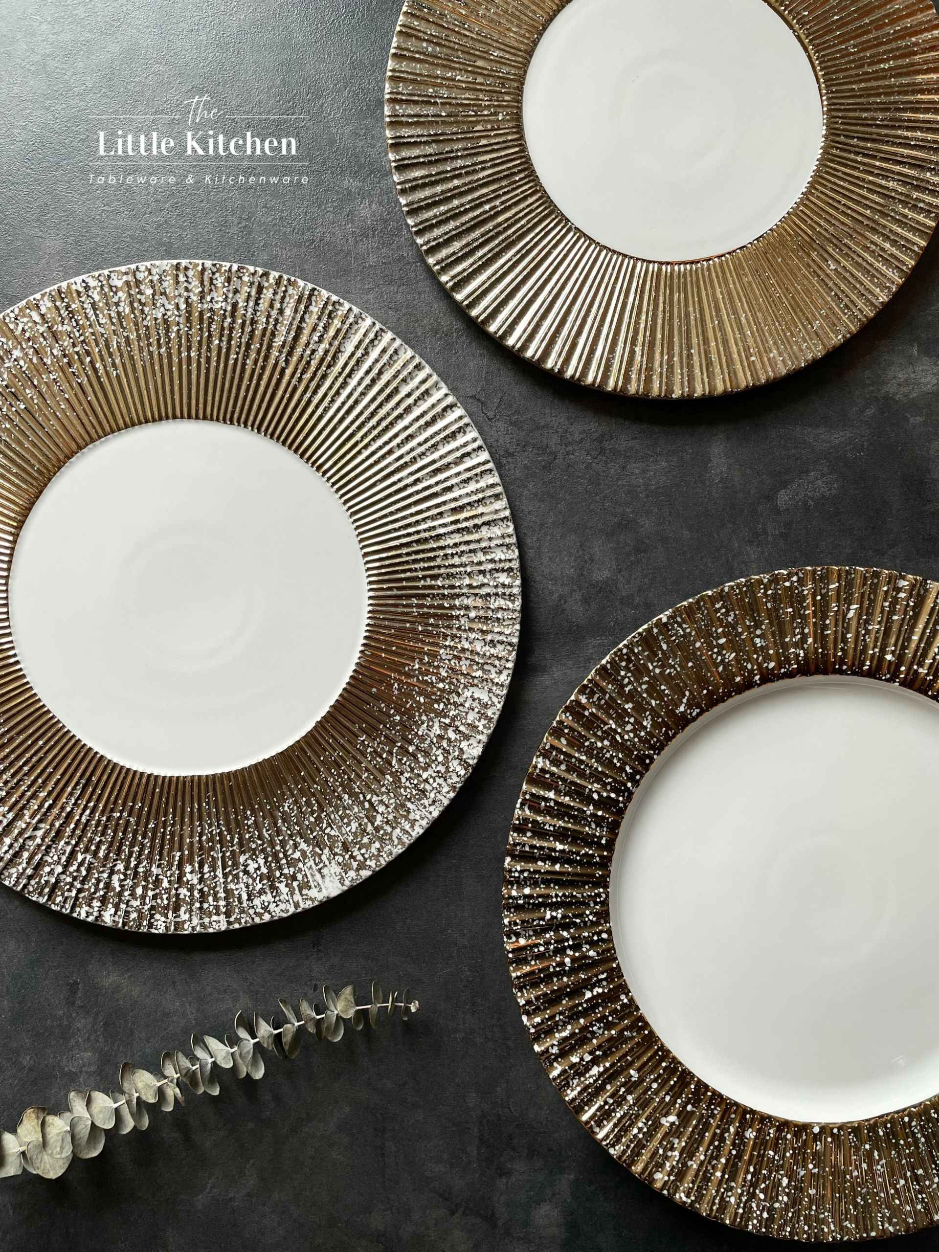 Set tiệc quạt nhũ