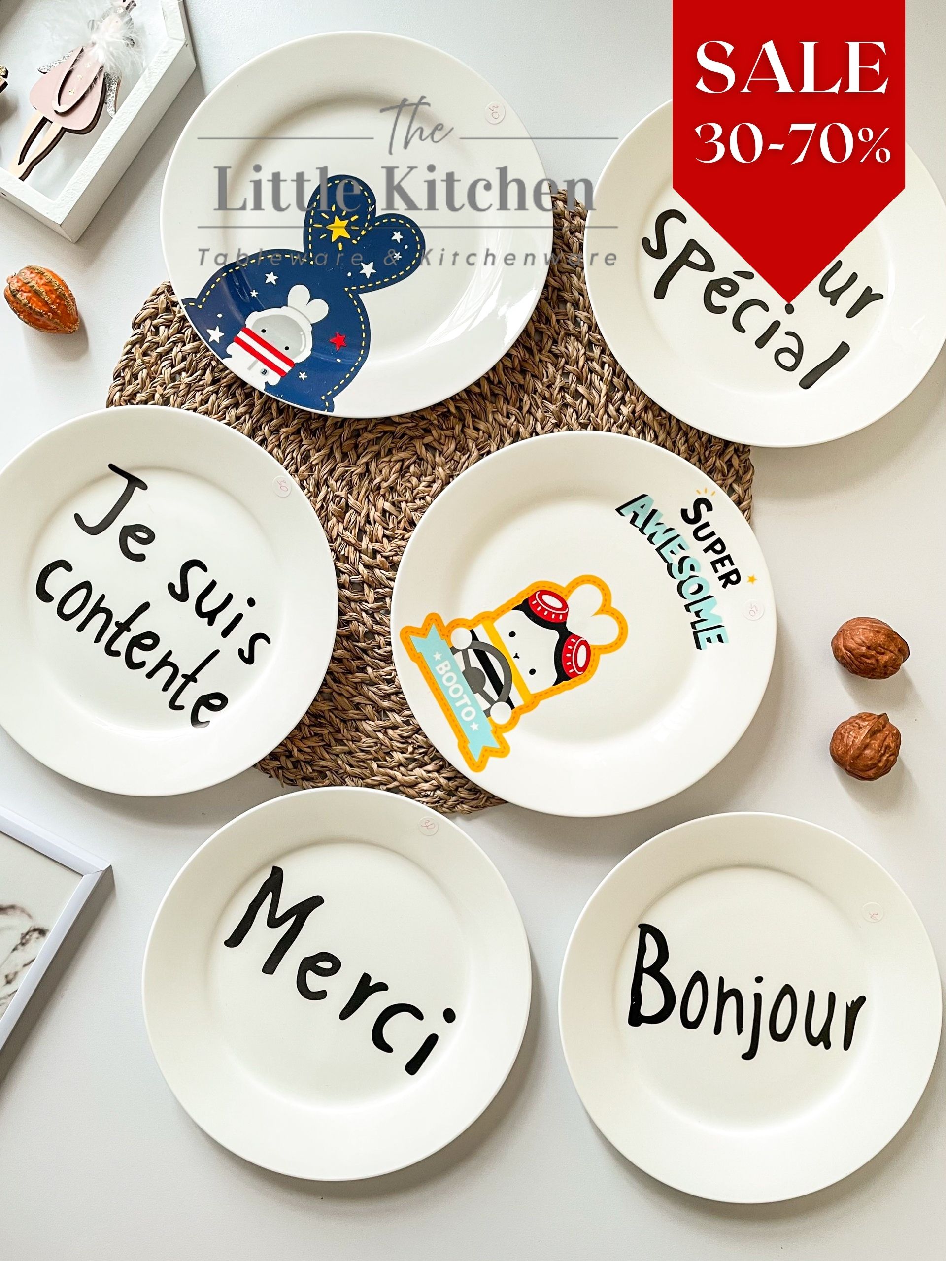Sale bộ đĩa chữ