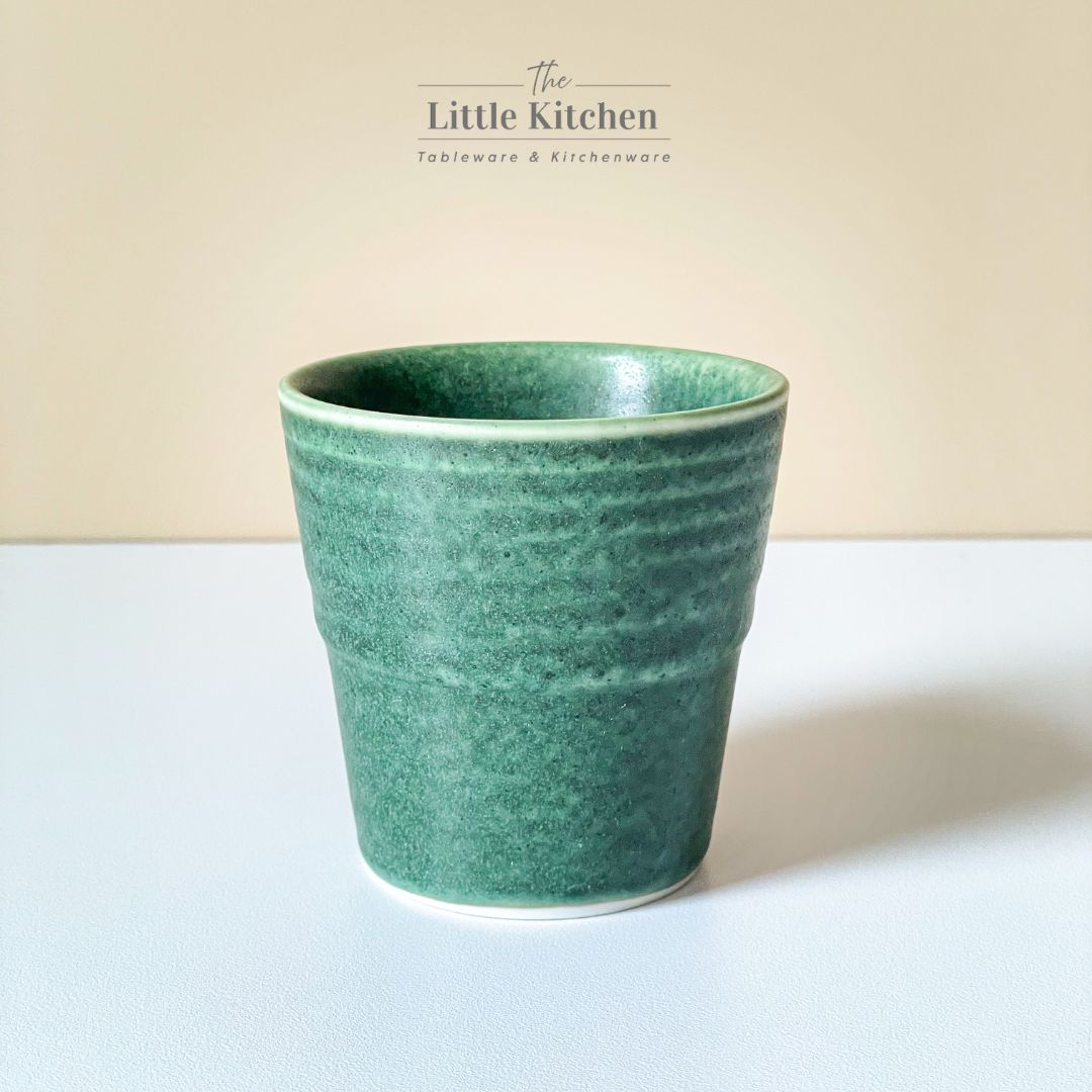 Bộ bát đĩa cao cấp phong cách Á màu lục men lì