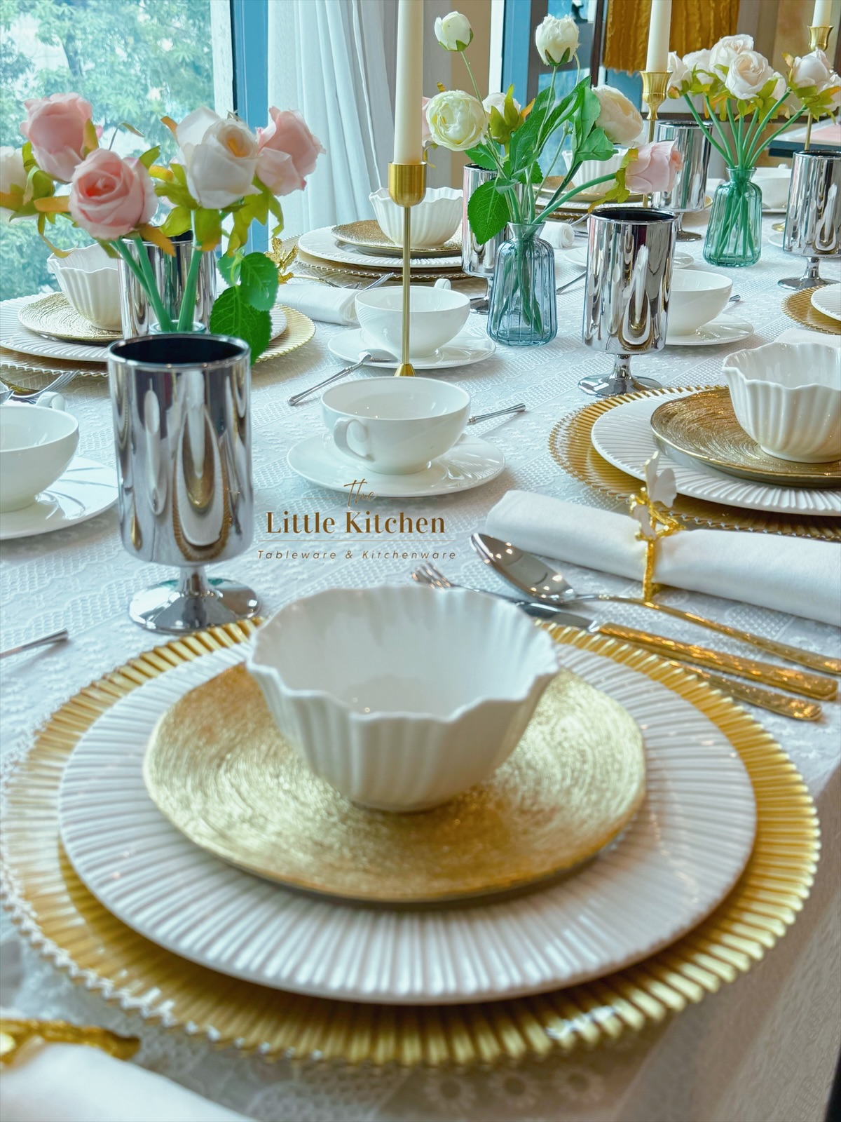 Set tiệc Golden Moments