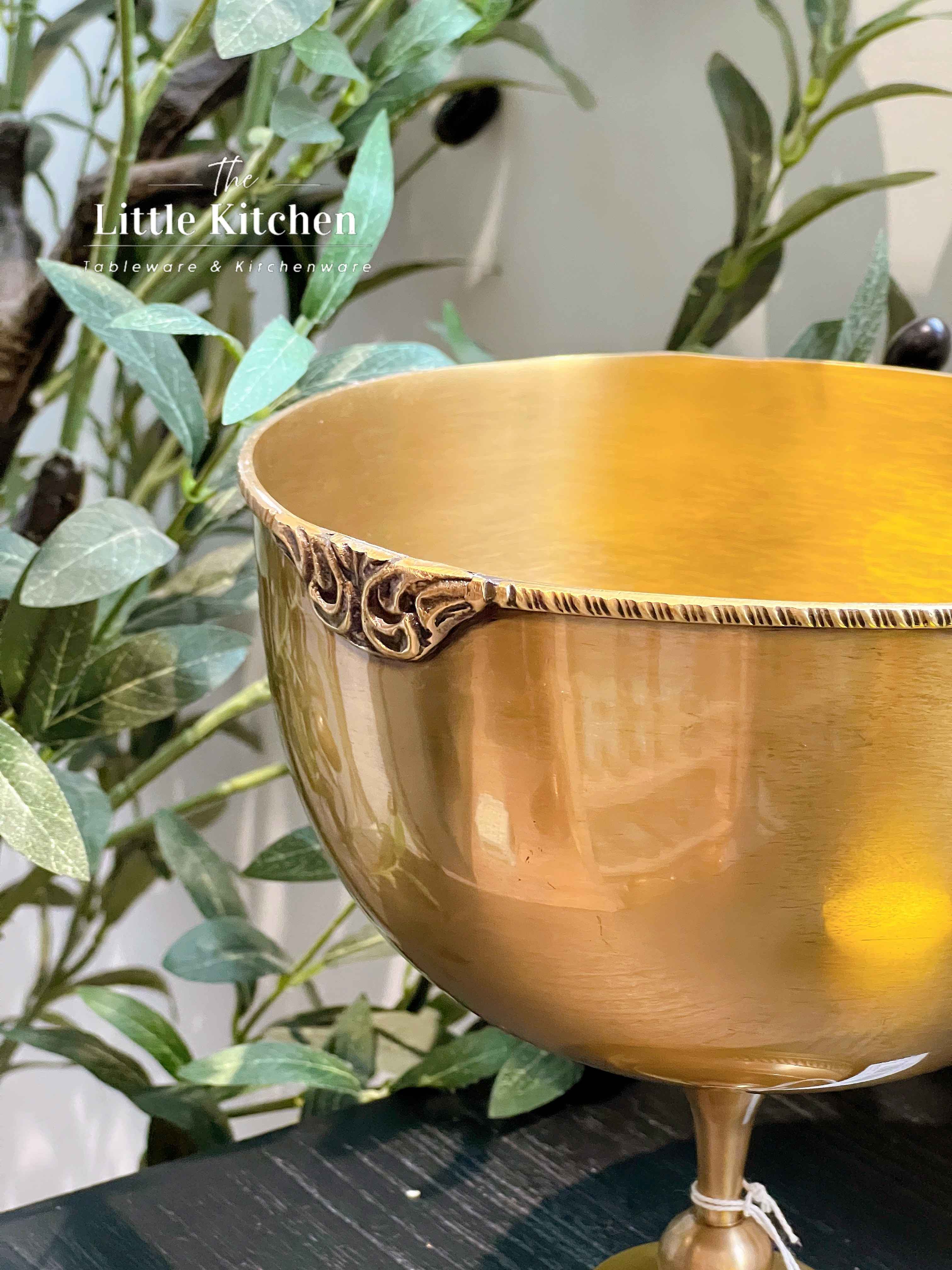 Đồng Ấn Độ khay chân Vàng 18*20