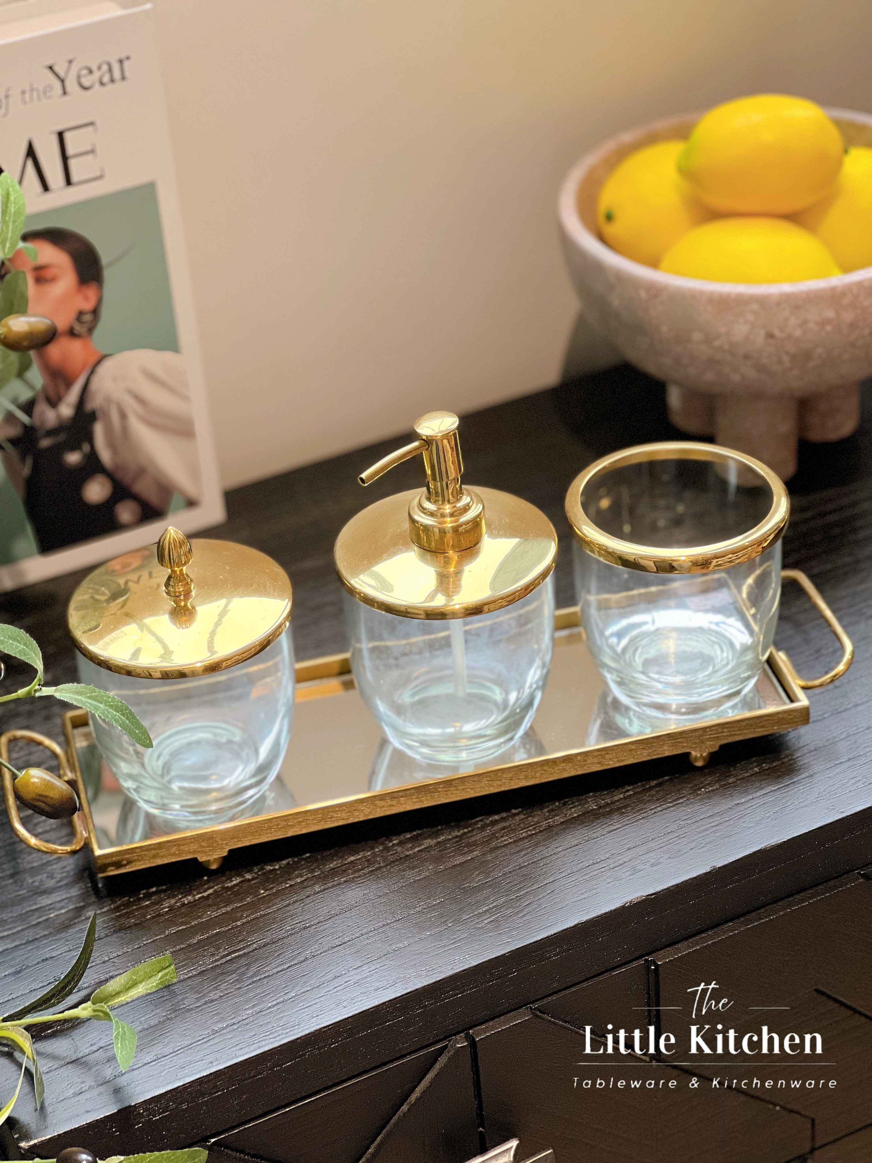 Đồng Ấn Độ Set nhà tắm 4 món