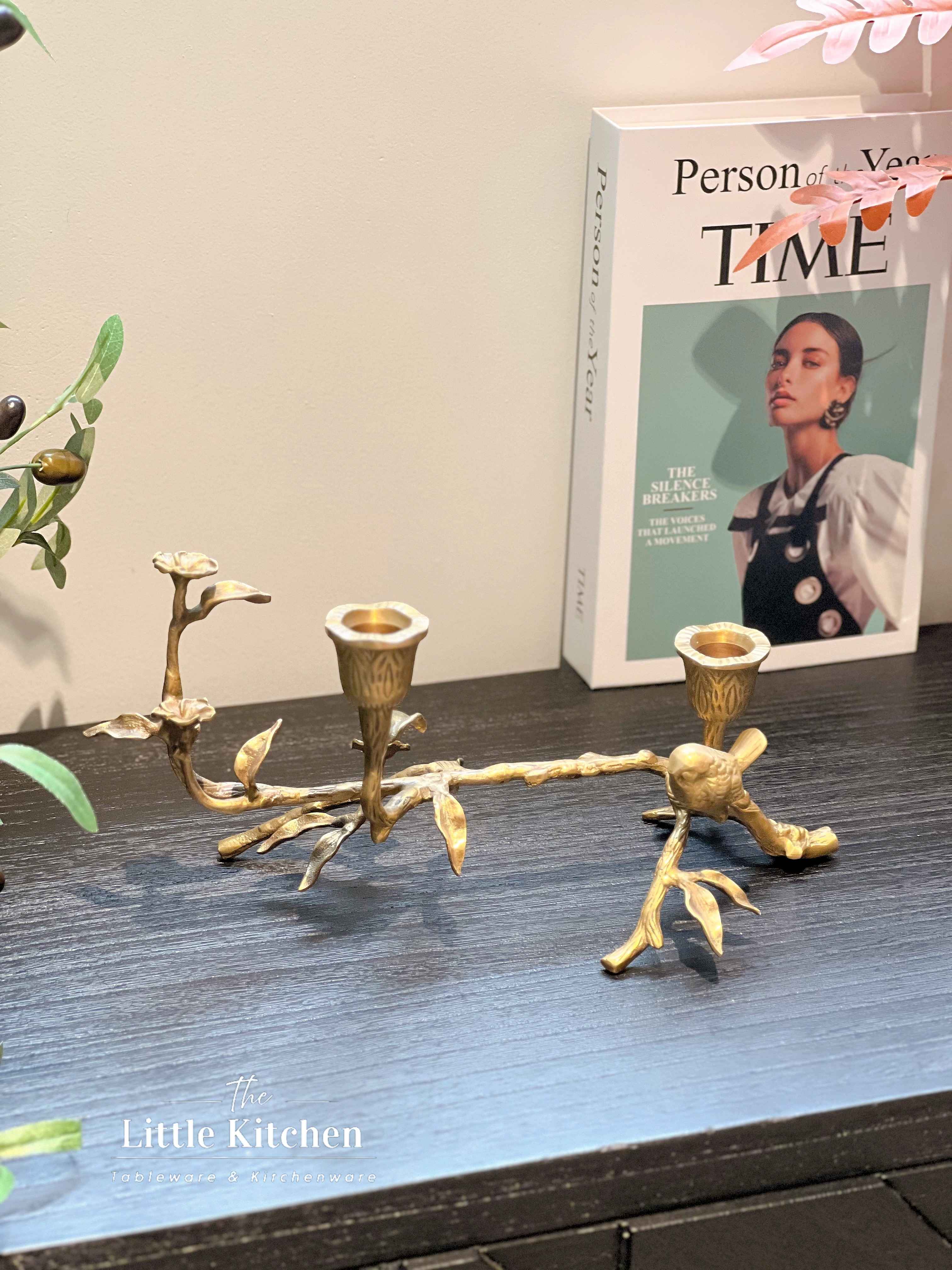 Ấn Độ chân nến cành hoa chim