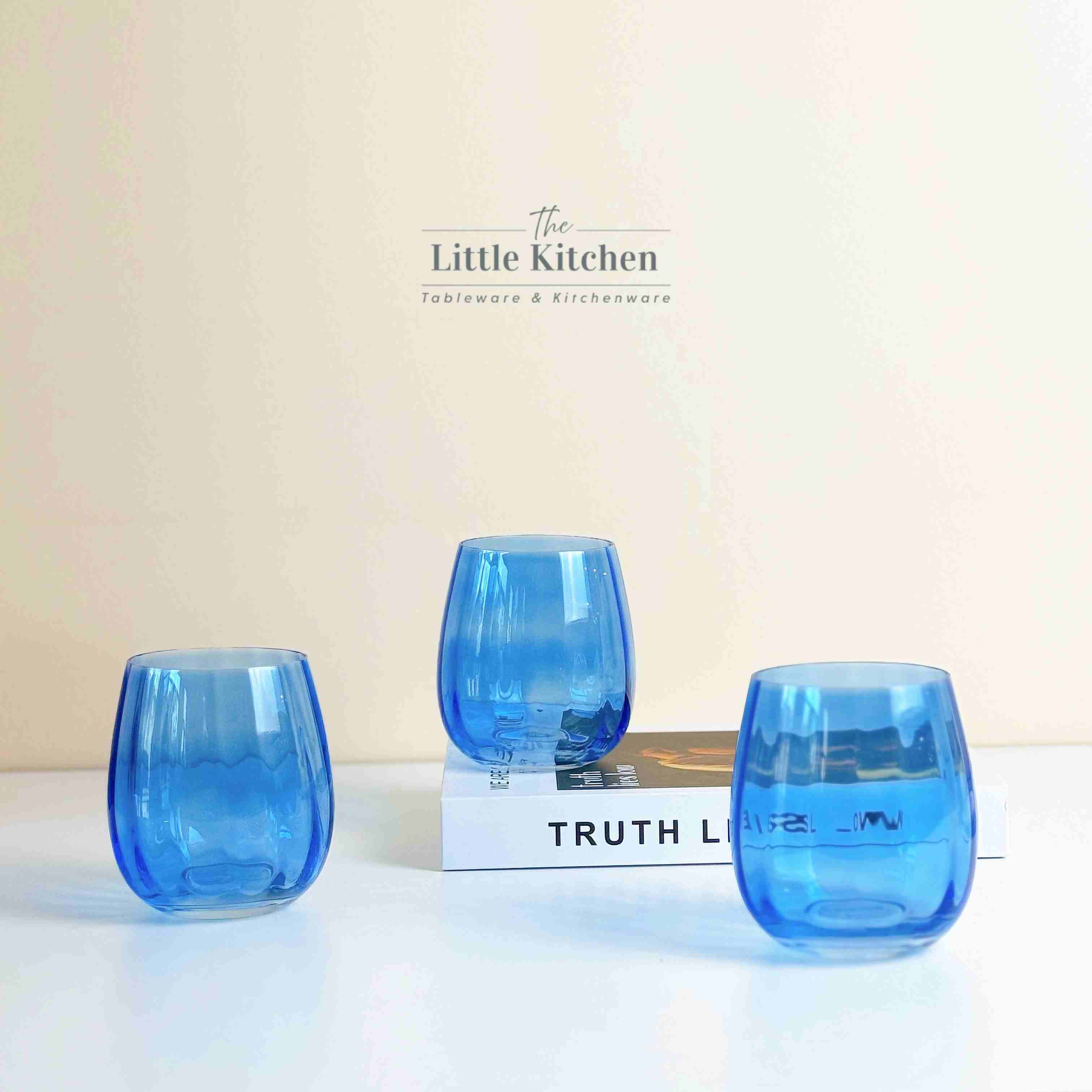 Set tiệc đĩa họa tiết xanh