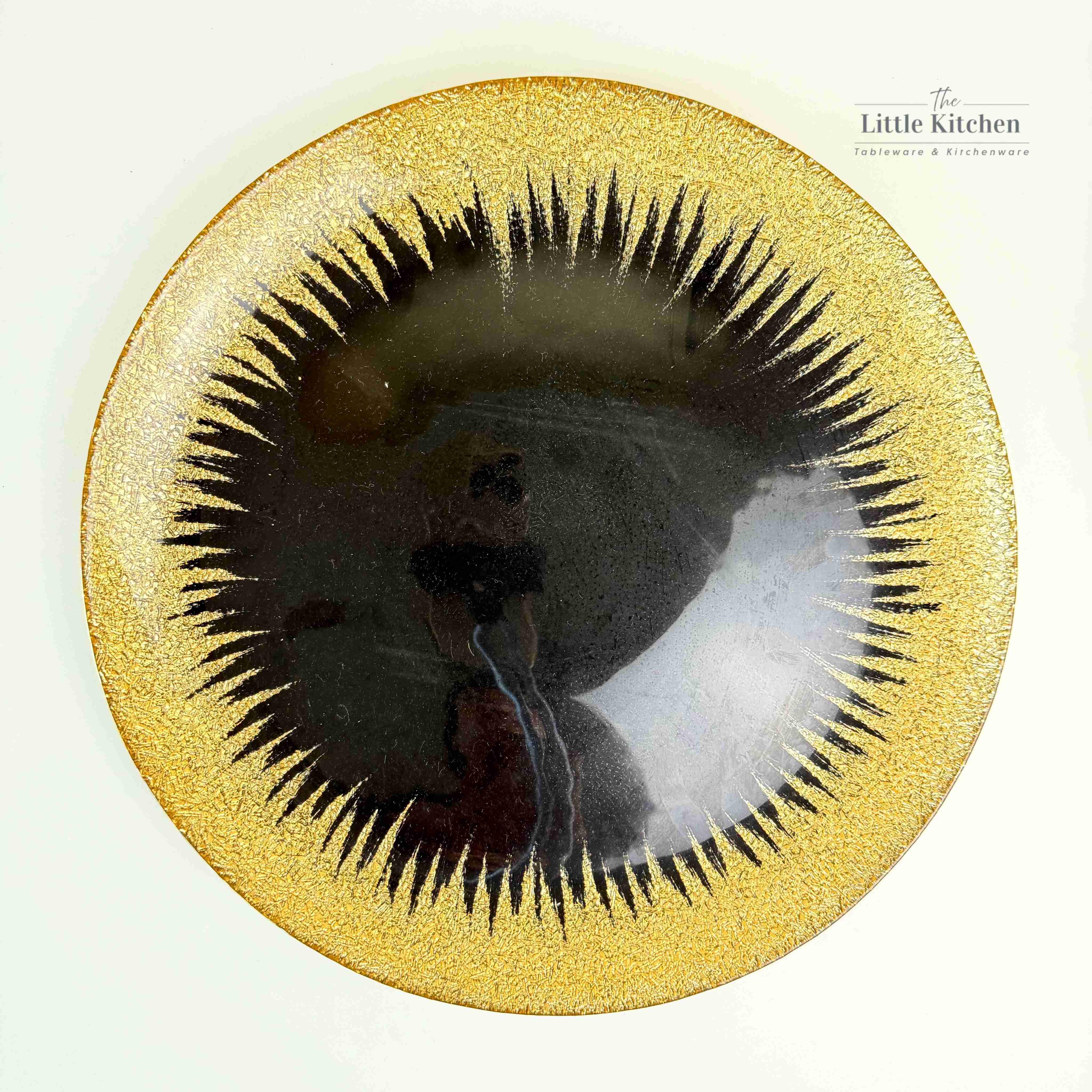 Set tiệc tia nhũ vàng