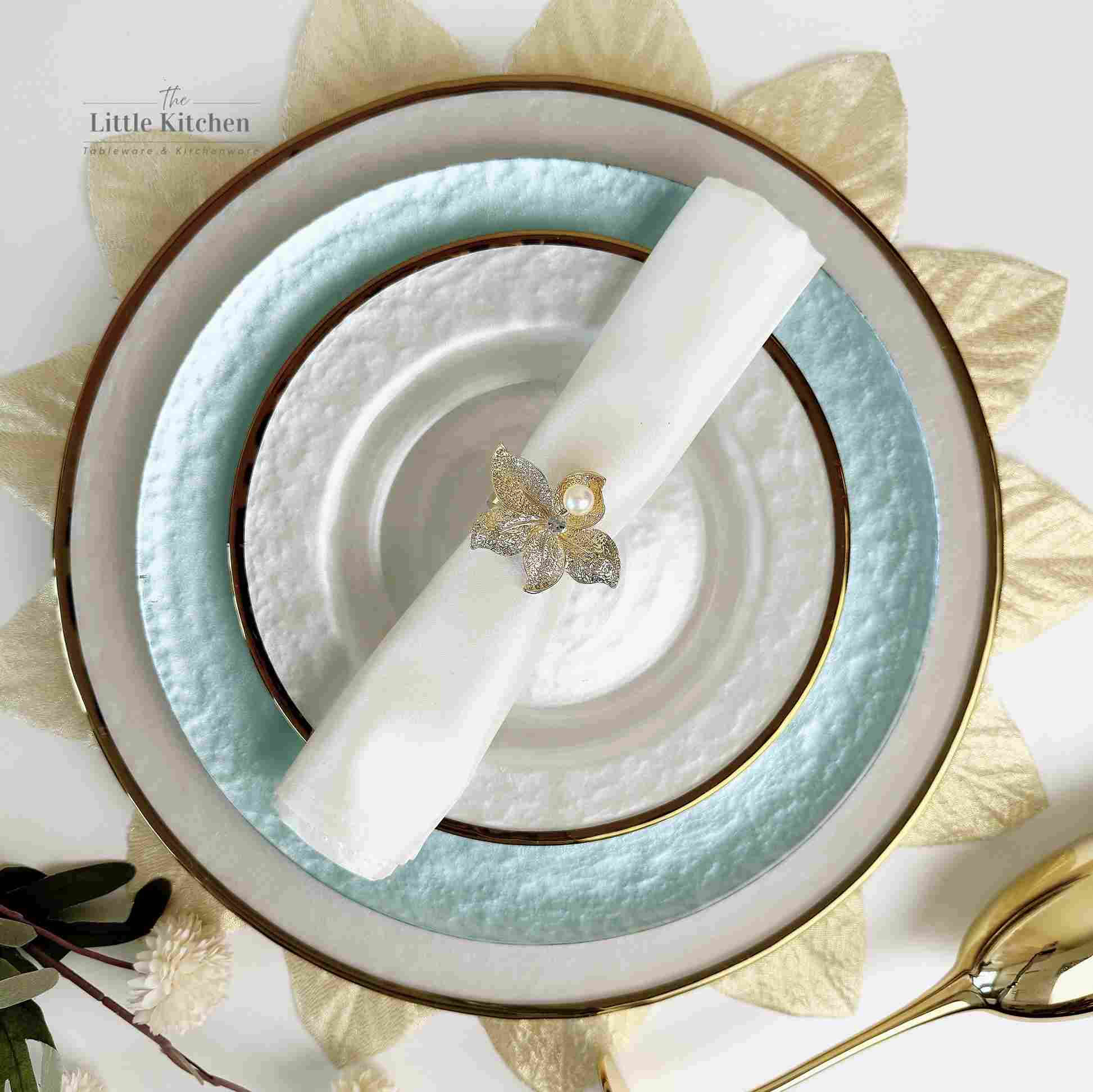 Đĩa thủy tinh trắng đục