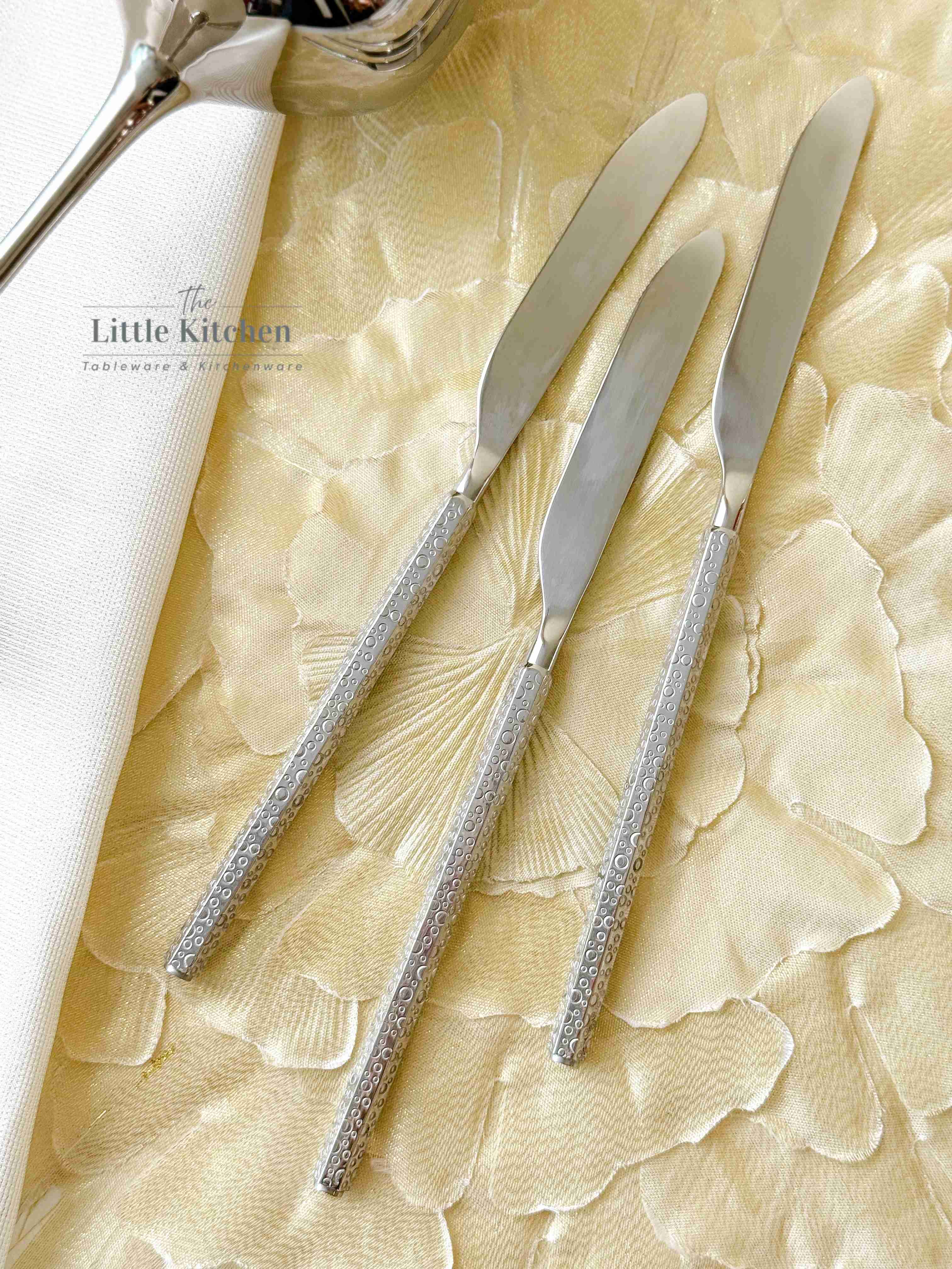 Set tiệc rustic đen trắng vải bố