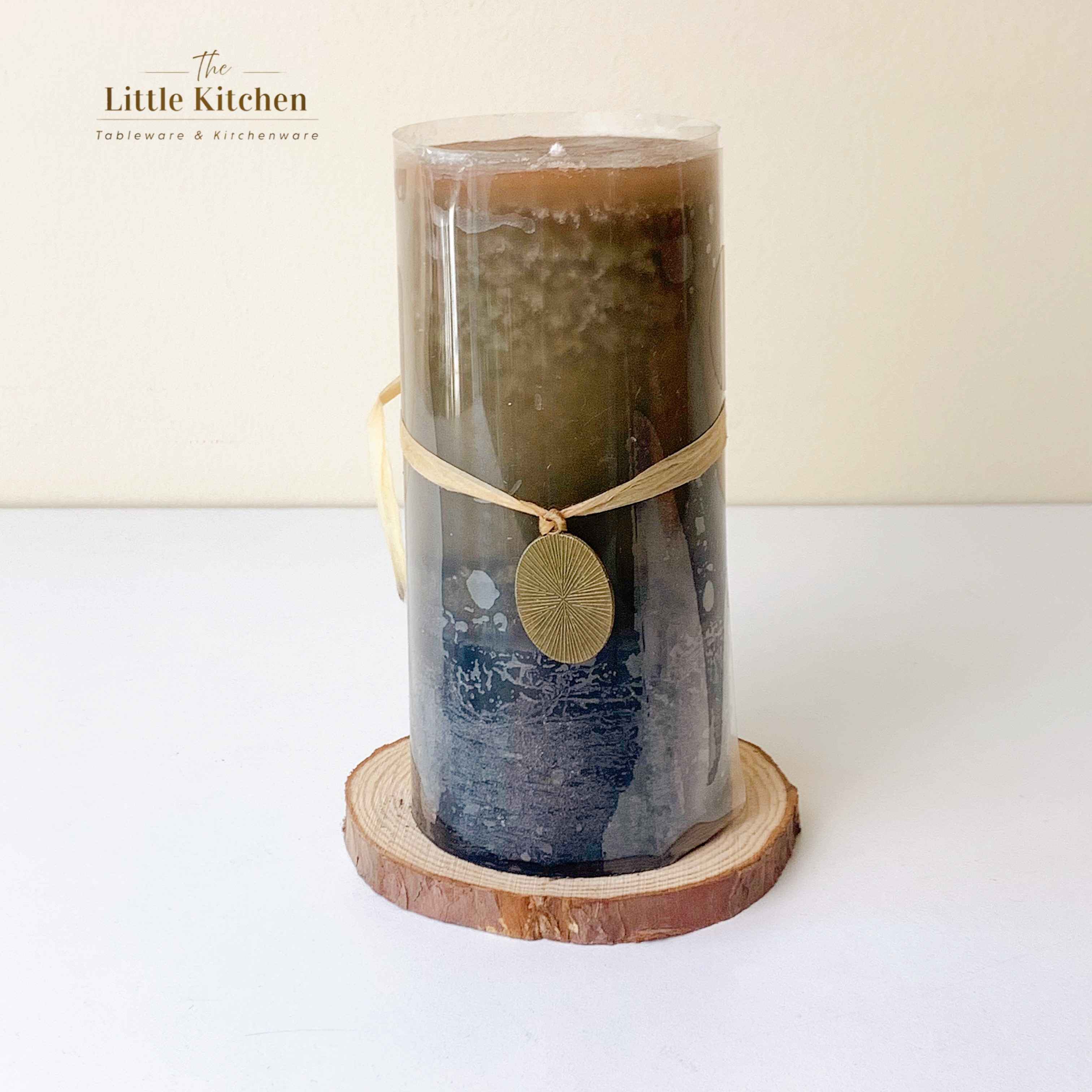 Nến dây lục đen 15