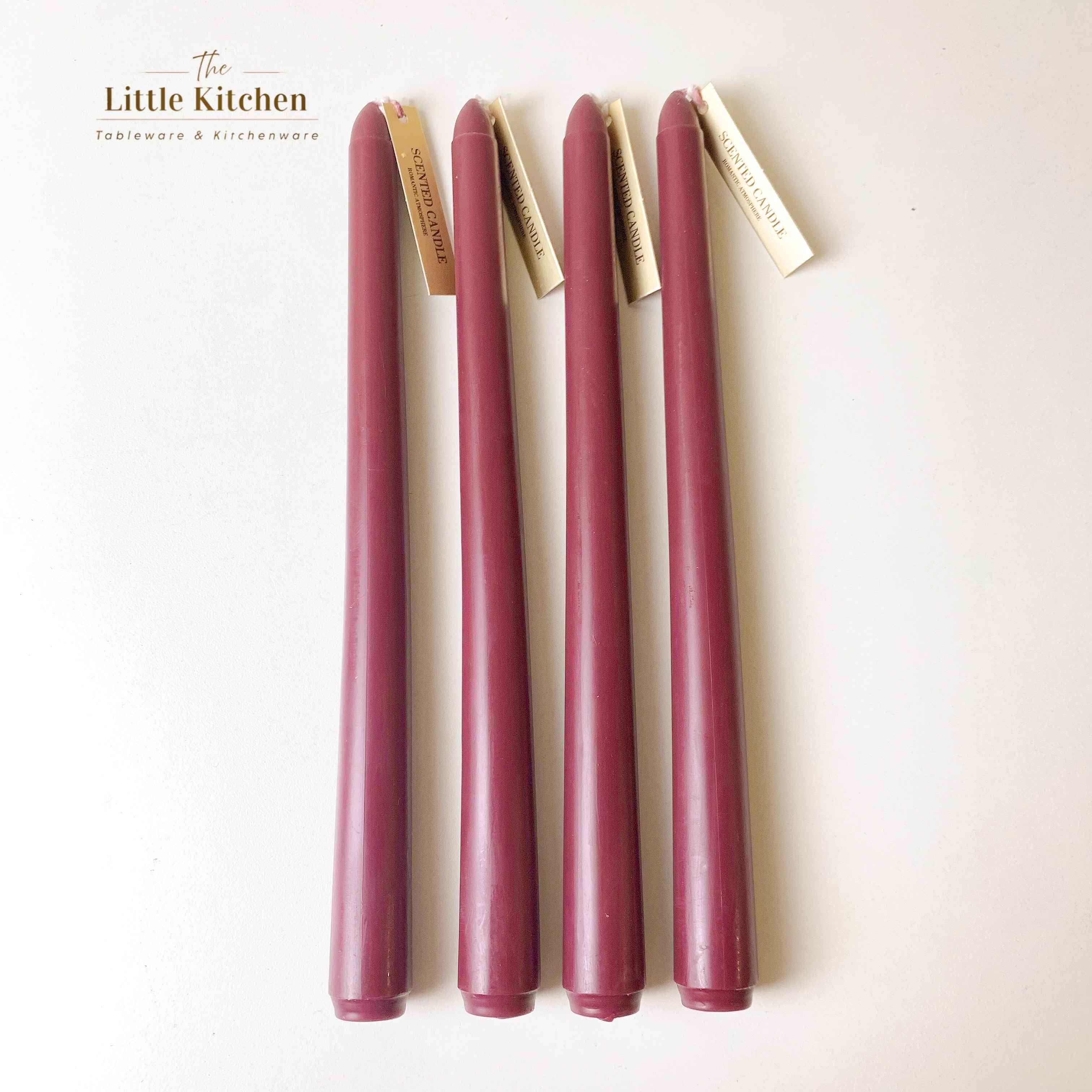 Set nến dài hồng