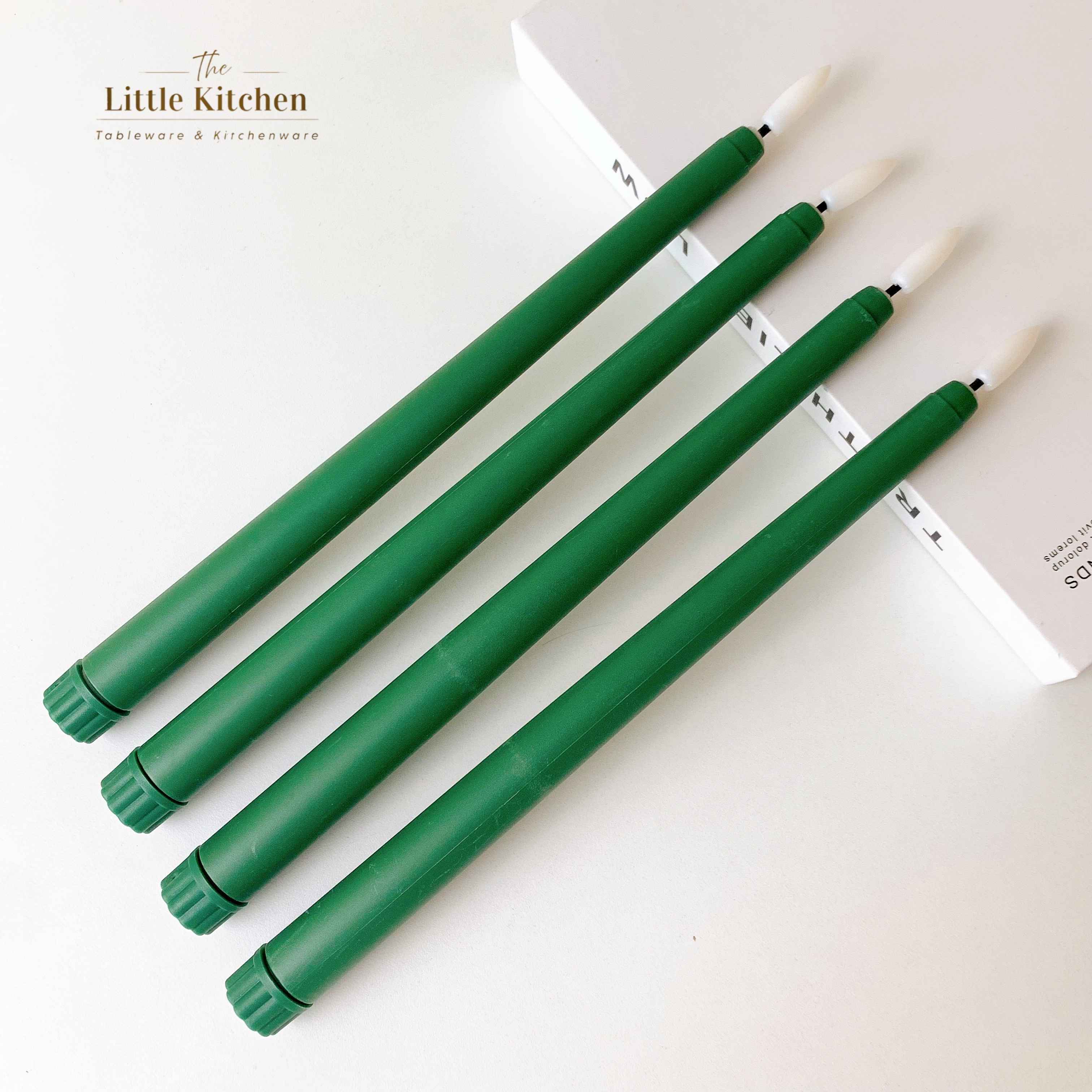 Nến cây điện lục