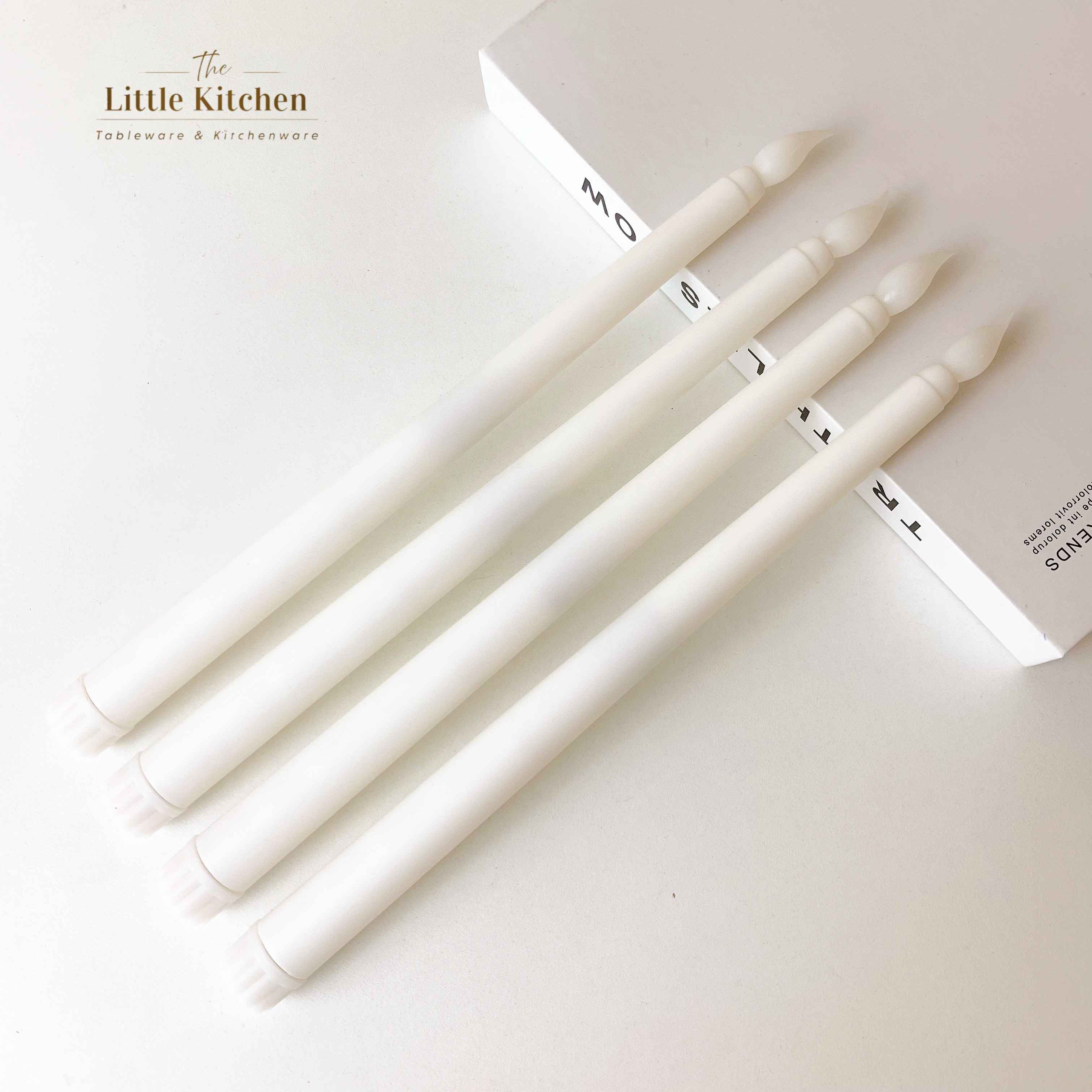 Nến cây điện trắng