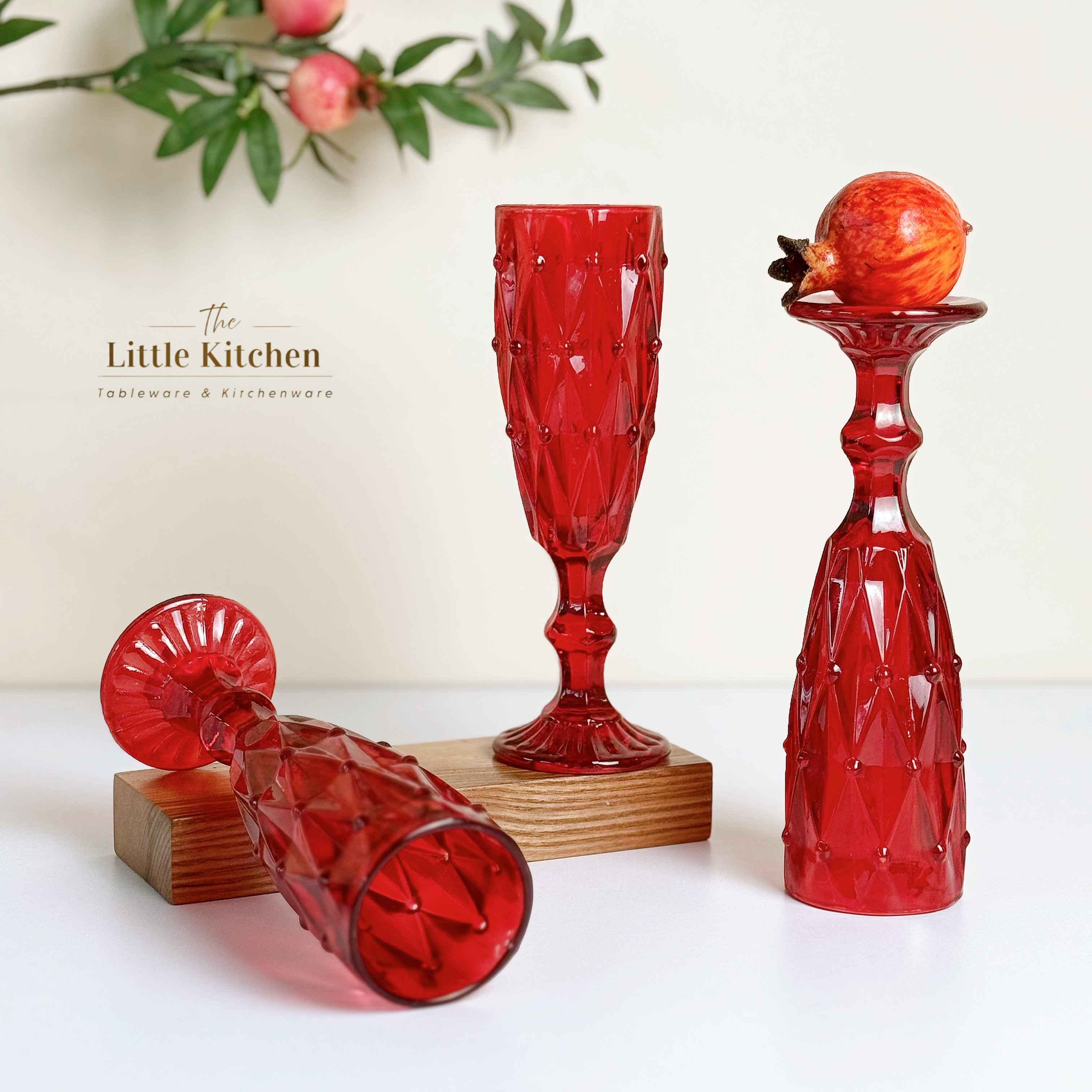 Set tiệc giáng sinh đỏ