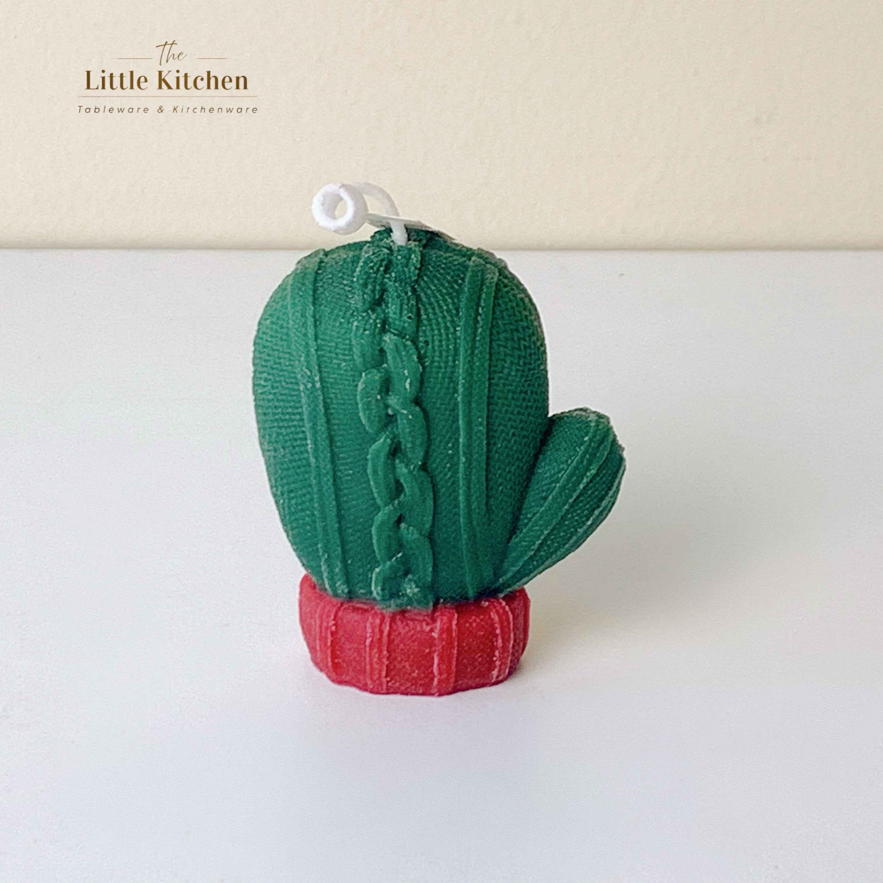 Nến xương rồng lục đậm